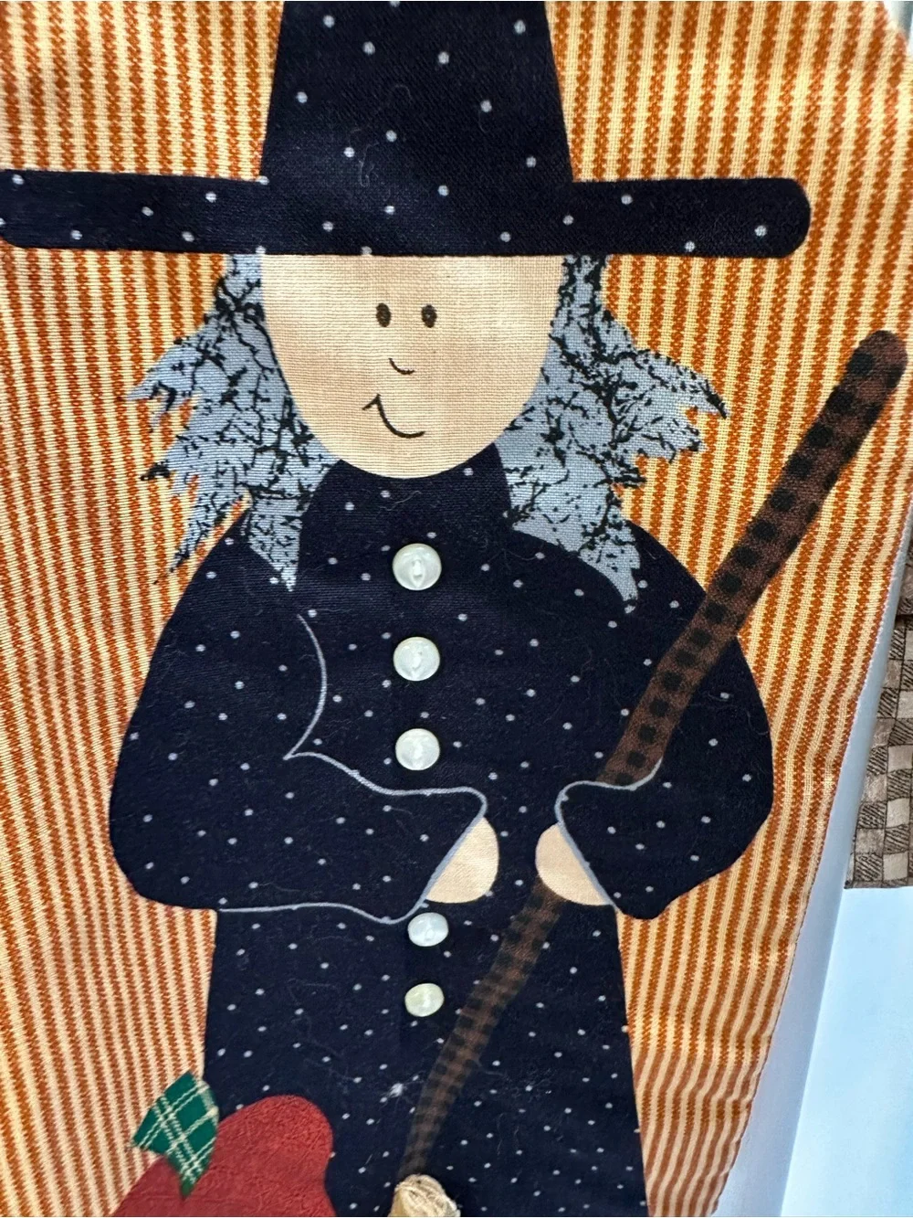 Vintage 90s Halloween Handcrafted Witch,Bat & Cat Ladies Vest